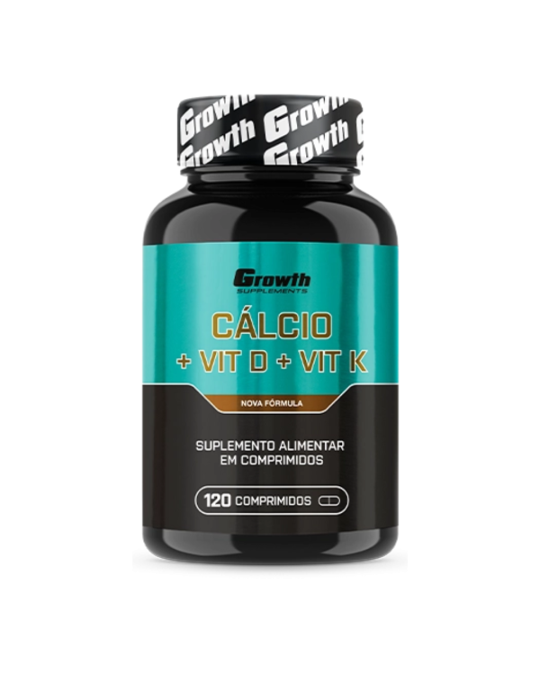 Cálcio + Vitamina D + Vitamina K - 120 comp