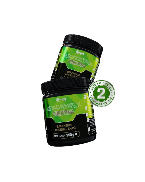 KIT CREATINA MONOHIDRATADA 500G