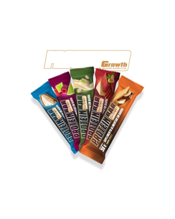 PROTEIN BAR GROWTH 30GR - DISPLAY C/ 12 UN.