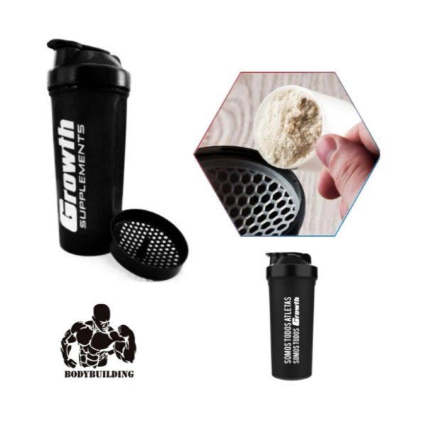 Coqueteleira Academia Garrafa Squeeze 600ml Shaker - Image 5