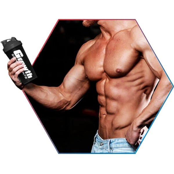 Coqueteleira Academia Garrafa Squeeze 600ml Shaker - Image 6